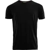 Aclima Lightwool Classic Tee Maglia merino Uomo (XL, nero)