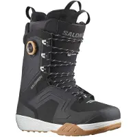 Salomon Snowboard - Scarponi snowboard uomo - Dialogue Lace Sj Boa Black/White per Uomo - Taglia 46,5 - Nero