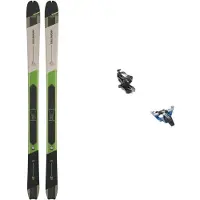 Salomon - Sci da alpinismo - Set Scialpinismo Mtn 86 Pro Pastel Neon Green 2024 in Legno - Verde
