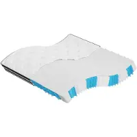 vidaXL Materasso a molle insacchettate con nucleo medio 200x200 cm