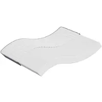 vidaXL Materasso in schiuma medio-morbida 140x190 cm