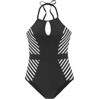 LASCANA Costume intero nero / bianco