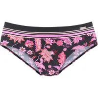 LASCANA Slip bikini arancione / rosa / nero / bianco