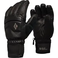 Black Diamond - Guanti da freeride in PrimaLoft - Spark Gloves Black Black in Pelle - Taglia M - Nero
