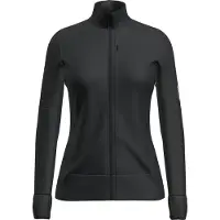 Icebreaker Women's Merino 260 Quantum IV L/S Zip Giacca di merino Donna (XL, nero)