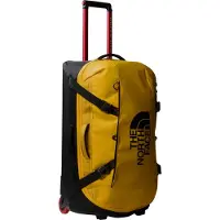 The North Face - Valigia da viaggio con ruote 95L - Base Camp Rolling Thunder 28 Summit Gold TNF Black in Poliestere Riciclato - Giallo