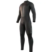 Mystic Muta In Neoprene A Maniche Lunghe Con Zip Sul Petto Brand Flatlock 3/2 Mm