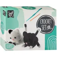 Nassau Kit Di Artigianato Crochet Cats (kcr1701/ge)