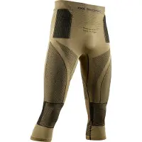 X-Bionic - Collant 3/4 tecnici - Radiactor 4.0 Pants 3/4 Men Gold/Black per Uomo - Taglia S - Oro
