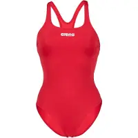 Arena Women's Team Swimsuit Swim Pro Solid Costume intero Donna (36, rosso)