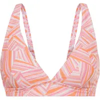 LASCANA Top per bikini 'Lisa' arancione / rosa / rosa antico / bianco