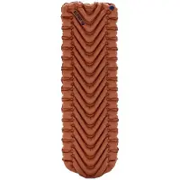 Klymit Insulated Static V Lite ECO Materassino isolante (Regular - 183 x 58 x 6 cm, rosso/arancione)