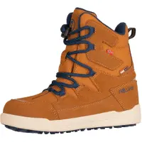 TROLLKIDS Kid's Finnmark Winter Boots Scarpe invernali Bambini (33, arancione/marrone)