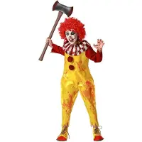 Atosa Costume Da Bambina Clown
