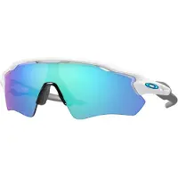 Oakley - Occhiali da sole - Radar EV Path Polished White Prizm Sapphire - Bianco