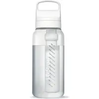 LifeStraw Go 1-Liter Borraccia (1 l, bianco/grigio)