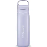 LifeStraw Go Provence Purple GOST-530ML-PUR Stainless Steel, bottiglia con filtro a 2 fasi, 530 ml