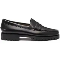 Sebago Mocassino Dan Lug in pelle spazzolata