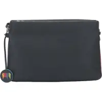 Mywalit Borsa a tracolla Vera Pelle 25 cm nero