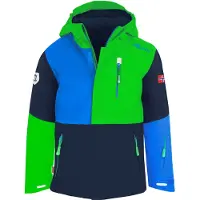 TROLLKIDS Kid's Hallingdal Jacket Giacca invernale Bambini (152, blu)