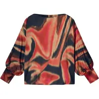 Summum Woman Top Batsleeves Blury Print Multicolour Taglia: 34 | Magliette intime Outlet | Donna
