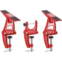 Swix - Vizi per gli sci di fondo - Travel XC Profile Set 3 Parts in Alluminio - rosso