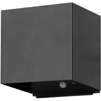 FH Lighting Lampada da parete ricaricabile a LED Magnetics, nero, 120°, su/giù, sensore