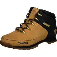 Timberland per uomo. TB0A1NHJ2311 Stivali gialli in pelle a metà polpaccio con lacci Euro Sprint (44.5), Basso, Stringhe, Casual, Sportivo,