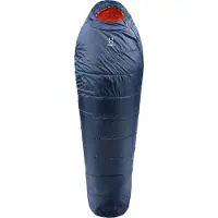Haglöfs Tarius +6 Sacco a pelo sintetico (190 cm, blu/ tangerine)