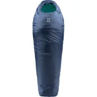 Haglöfs Women's Musca -5 Sacco a pelo sintetico Donna (175 cm, blu/verde)