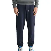 Gant per uomo. 2009026 Pantaloni sportivi Navy Shield (M), Casual, Cotone