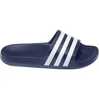 Adidas Scarpe da spiaggia / da bagno 'Adilette Aqua' blu scuro / bianco