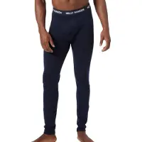 Helly Hansen per uomo. 49366 Pantaloni termici Lifa Merino Midweight blu navy (L), Homewear, Lana