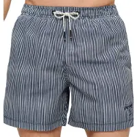 Superdry per uomo. M3010231A Costume da bagno stampato realizzato in materiale marino riciclato (L), Beachwear, Polister riciclato, Sostenib