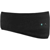 Barts Kid's Fleece Headband Fascia sportiva per la fronte Bambini (53 cm, nero)
