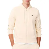 Lacoste Felpa in cotone con zip