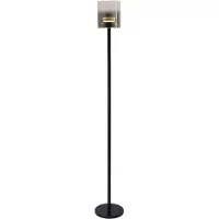 Highlight Piantana LED Salerno, 2.700K, nero/smoke