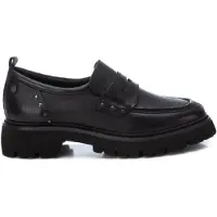 Carmela per donna. 16187301-NEGRO Mocassini in pelle 161873 neri (37), Nero, 1 a 3 cm, Nessuno, Casual, Classico