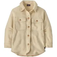 Patagonia Women's Retro Pile Shacket Giacca in pile Donna (XL, beige)