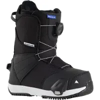 Burton - Scarponi da snowboard - Smalls Step On Black - Taglia Bambino 34 - Nero