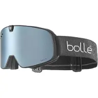 Bolle - Masque de ski - Nevada Neo Black Matte - Volt Ice Blue & Light Vermillon Blue - Grigio