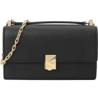 Kate spade new york Deco Borsa a spalla Vera Pelle 20 cm nero