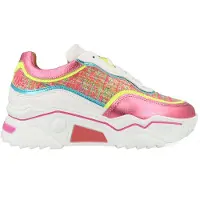 DWRS label Moon Tweed Sneaker Pink / Yellow Taglia: 39 | Sneakers Outlet | Donna | Rosa
