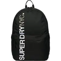 Superdry per donna. W9110371A Zaino NYC Montana nero (OSFA), Casual, Poliestere