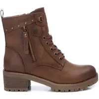 Refresh per donna. 17224103-CAMEL Stivaletti 172241 marrone (37), 3 a 5cm, Cerniera, Casual