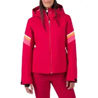 Rossignol - Giacca da sci protettiva - W Strawpile Jacket Ruby Red per Donne in Poliestere Riciclato - Taglia M - rosso