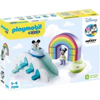 Playmobil 1.2.3 &amp; : E La Casa Di Minnie Tra Le Nuvole Gioco Di Costruzione Disney Mickey