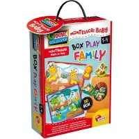 Lisciani Puzzle Montessori Di Animali Da 6 Pezzi