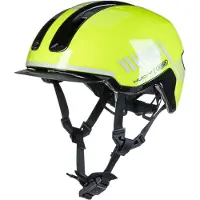 ABUS Hud-Y Casco per bici (51-55 cm - S, giallo)