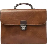 Castelijn & beerens Rien Valigetta Protezione RFID Vera Pelle 39.5 cm Vano porta PC marrone